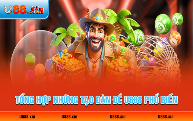 Tổng hợp những tạo dàn đề U888 phổ biến hiện nay
